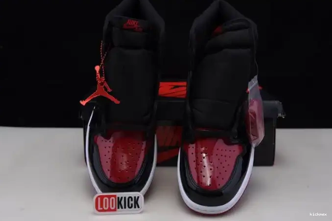 Rep OG 555088-063 Jordan Air High Bred 1 Patent 0427